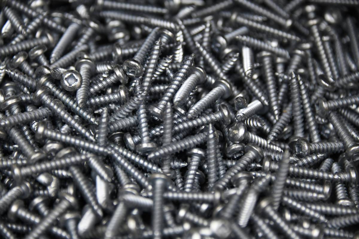 Assortment of construction screws home depot brands including GRK and Simpson Strong-Tie